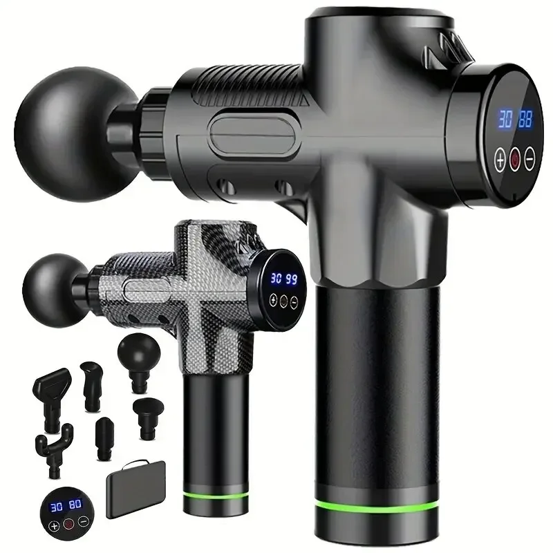 Deep Muscle Massage Gun Electric Percussion Pistol Massager For Body Neck Back Leg Fitness Tool 30 Levels
Deep Muscle Massage Gun Electric Percussion Pistol Massager For Body Neck Back Leg Fitness Tool 30 Levels
