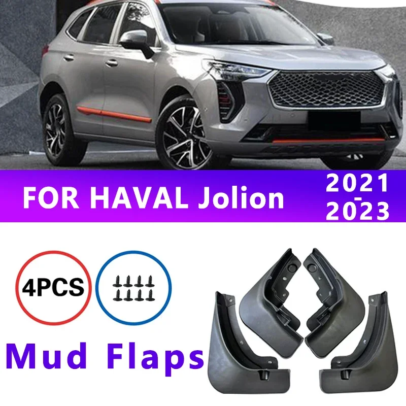 Mud Flaps Fit for HAVAL Jolion 2021-2023 2022Mudguards Tire Fenders Splash Proof Accessories Wheel Guards 4ps
Mud Flaps Fit for HAVAL Jolion 2021-2023 2022Mudguards Tire Fenders Splash Proof Accessories Wheel Guards 4ps