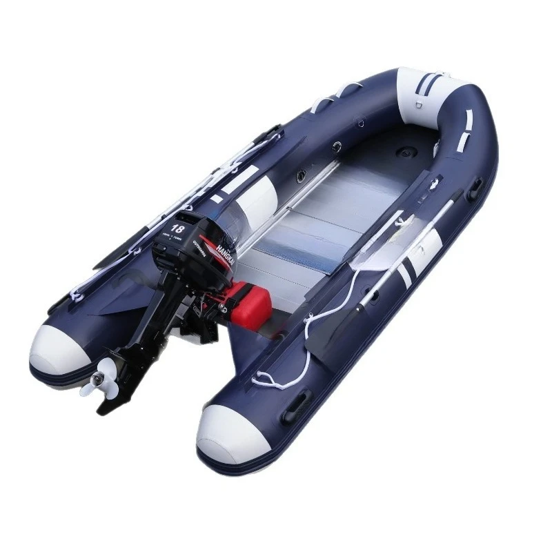 Aluminum alloy bottom rubber boat high speed inflatable boat patrol
Aluminum alloy bottom rubber boat high speed inflatable boat patrol