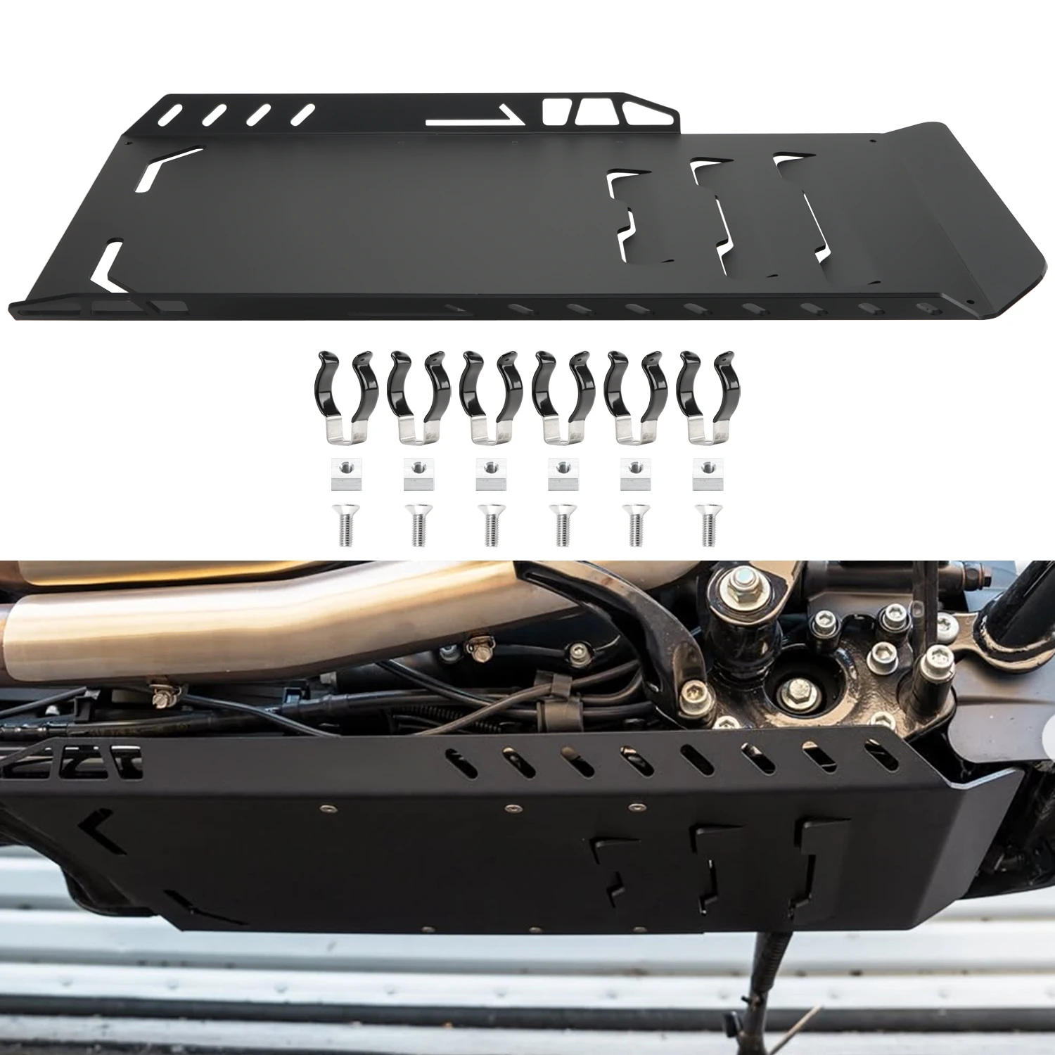 Fits For Harley CVO Road Glide Street Glide Road King 2014-2024 Motorcycle Skid Plate Lower Engine Base Chassis Guard Protection
Fits For Harley CVO Road Glide Street Glide Road King 2014-2024 Motorcycle Skid Plate Lower Engine Base Chassis Guard Protection