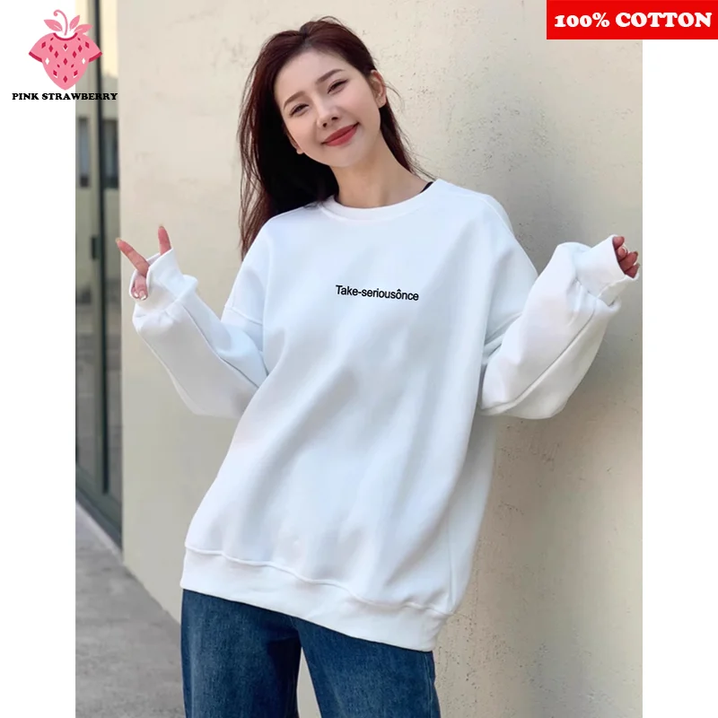Retro Letter Print Plush Sweatshirt Women Autumn Winter 2025 New Oversize Long sleeves Casual Pullover Y2K Tops Ladies clothing
Retro Letter Print Plush Sweatshirt Women Autumn Winter 2025 New Oversize Long sleeves Casual Pullover Y2K Tops Ladies clothing