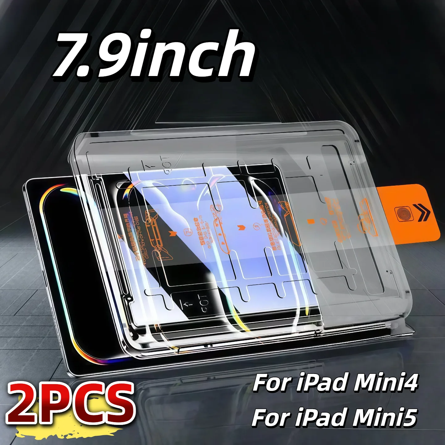 2PCS iPad Mini 7.9inch Mini4/5 Tempered Glass Screen Protector Easy Install Auto Dust Removal Film
2PCS iPad Mini 7.9inch Mini4/5 Tempered Glass Screen Protector Easy Install Auto Dust Removal Film