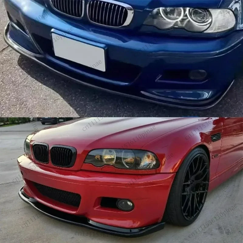 Front Bumper Spoiler Lip Lower BodyKit Diffuser Splitter Tuning Guard Accessories For BMW 3 Series E46 M3 1998 1999 2000-2005
Front Bumper Spoiler Lip Lower BodyKit Diffuser Splitter Tuning Guard Accessories For BMW 3 Series E46 M3 1998 1999 2000-2005