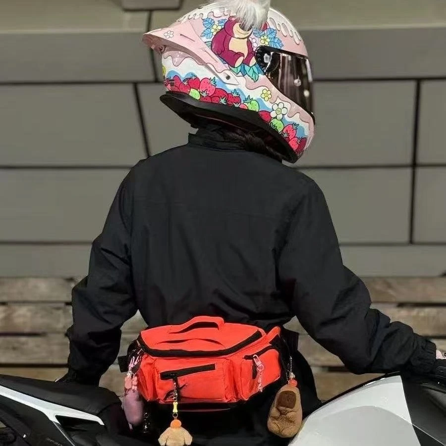 Motorcycle Crossbody Bag, Waterproof Riding Waist Bag, Casual Motorcycle Travel Gear, Multi-pocket Storage Bag for Men and Women
Motorcycle Crossbody Bag, Waterproof Riding Waist Bag, Casual Motorcycle Travel Gear, Multi-pocket Storage Bag for Men and Women