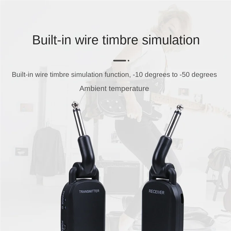 Guitar Wireless System Transmitter Receiver For Electric Guitar Bass Wireless Guitar Transmitter
Guitar Wireless System Transmitter Receiver For Electric Guitar Bass Wireless Guitar Transmitter