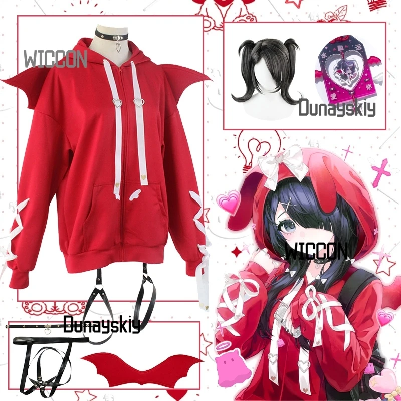 NEEDY GIRL Game OVERDOSE Rain Ame Сексуальные женские костюмы для косплея Парик Аксессуары Kawaii Jirai Kei Bunny Devil Coat Daily Halloween
NEEDY GIRL Game OVERDOSE Rain Ame Сексуальные женские костюмы для косплея Парик Аксессуары Kawaii Jirai Kei Bunny Devil Coat Daily Halloween 