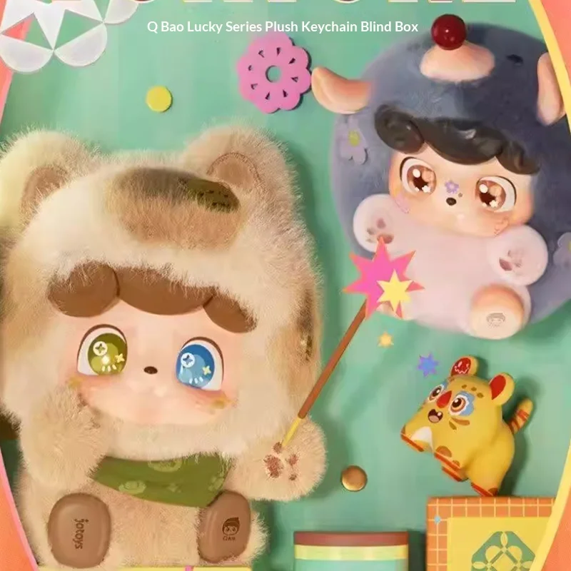 JOTOYS Good Fortune Blind Box Cute Plush Keychain New Year Surprise Stuffed Doll Trendy Toy Pendant Gift For Kids And Toy Lovers
JOTOYS Good Fortune Blind Box Cute Plush Keychain New Year Surprise Stuffed Doll Trendy Toy Pendant Gift For Kids And Toy Lovers