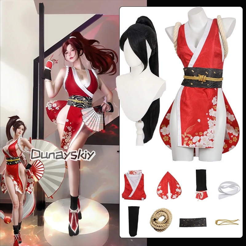 Mai Shiranui Cosplay Game Naraka: Bladepoint CANAAN Costume Adult Women SKIRTS Halloween Roleplay Fantasia Disguise Clothes
Mai Shiranui Cosplay Game Naraka: Bladepoint CANAAN Costume Adult Women SKIRTS Halloween Roleplay Fantasia Disguise Clothes
