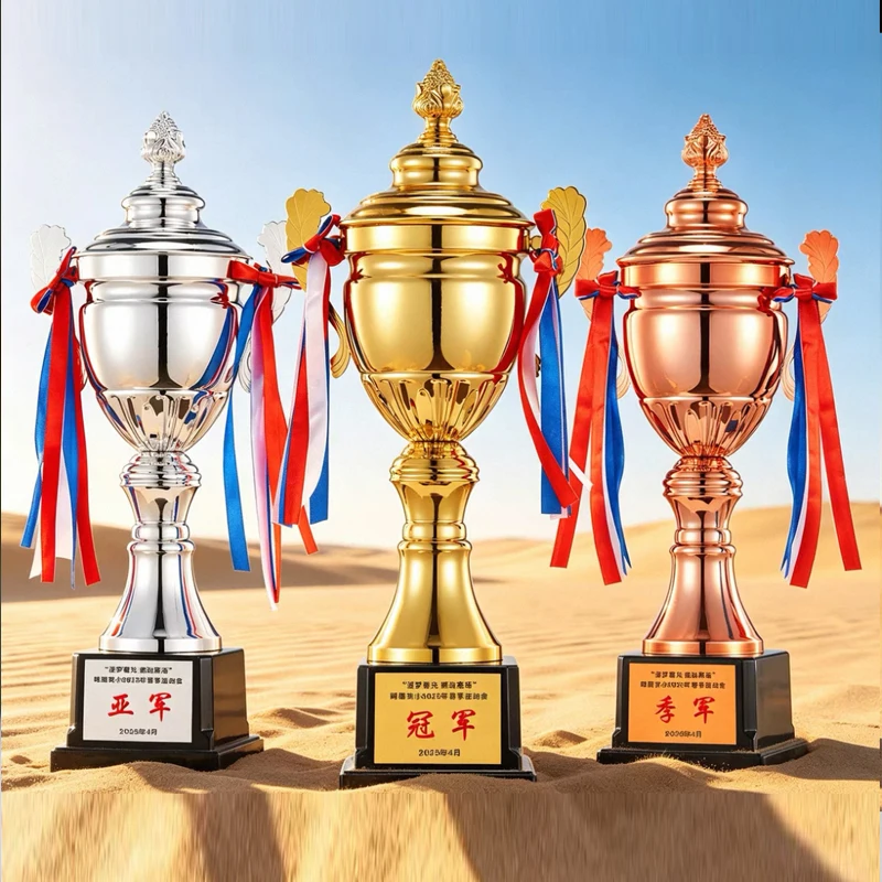 Customization Gold, Silver, Copper Tricolor Optional Metal Trophy, Team Sports Football Basketball Awards Trophy Decoration, 1Pc
Customization Gold, Silver, Copper Tricolor Optional Metal Trophy, Team Sports Football Basketball Awards Trophy Decoration, 1Pc