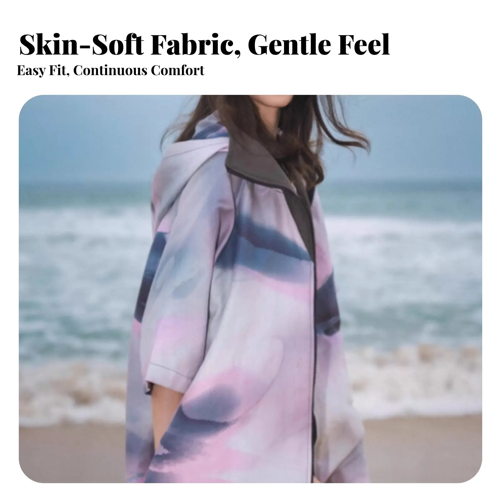 Hooded Poncho Quick-Dry Towel, Sun Protection, Wearable Fastener Robe for Beach, Diving, Sports
Hooded Poncho Quick-Dry Towel, Sun Protection, Wearable Fastener Robe for Beach, Diving, Sports