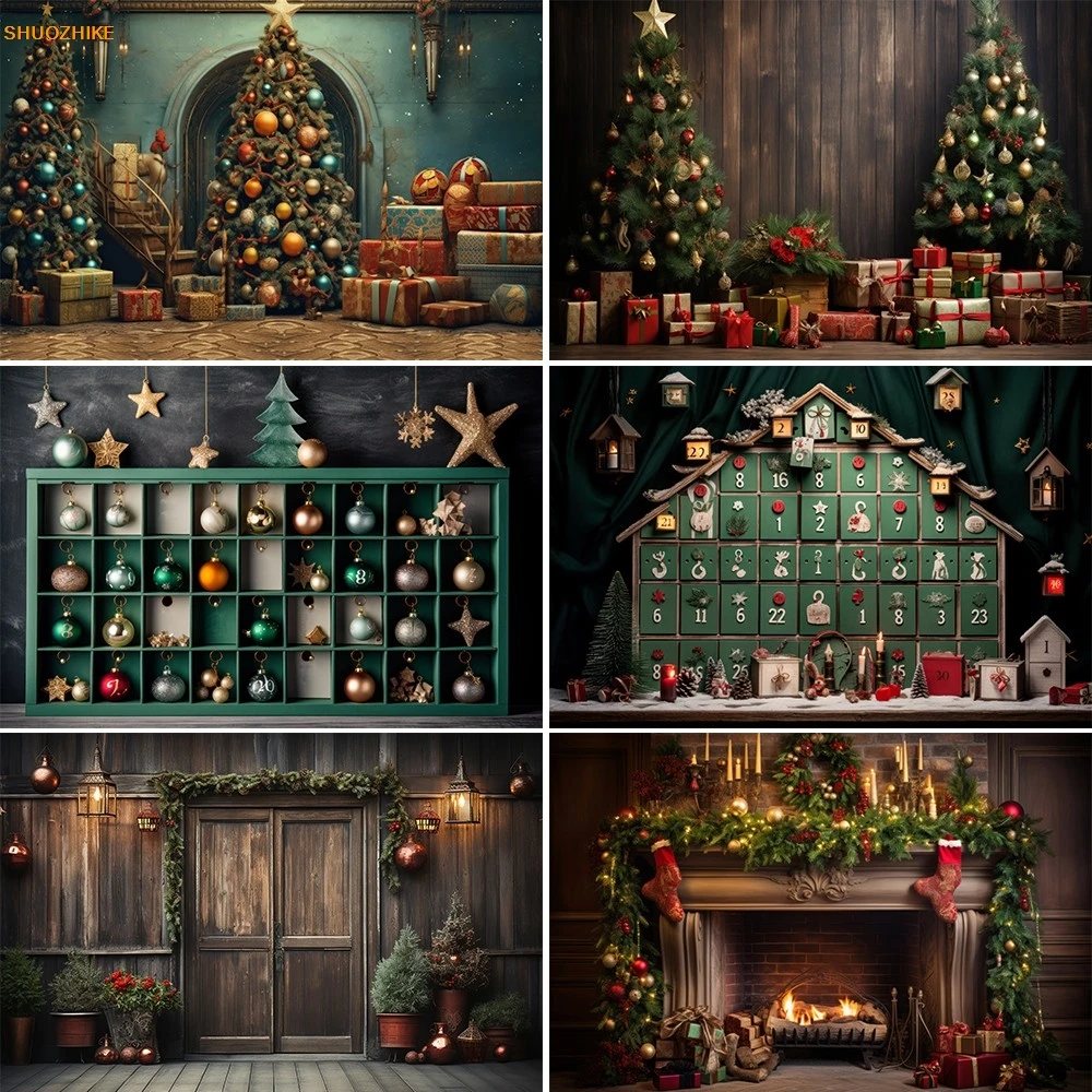 Christmas Backdrop Xmas Tree Gift Window Fireplace Family Party Decor Portrait Photography Background for Photo Studio
Christmas Backdrop Xmas Tree Gift Window Fireplace Family Party Decor Portrait Photography Background for Photo Studio
