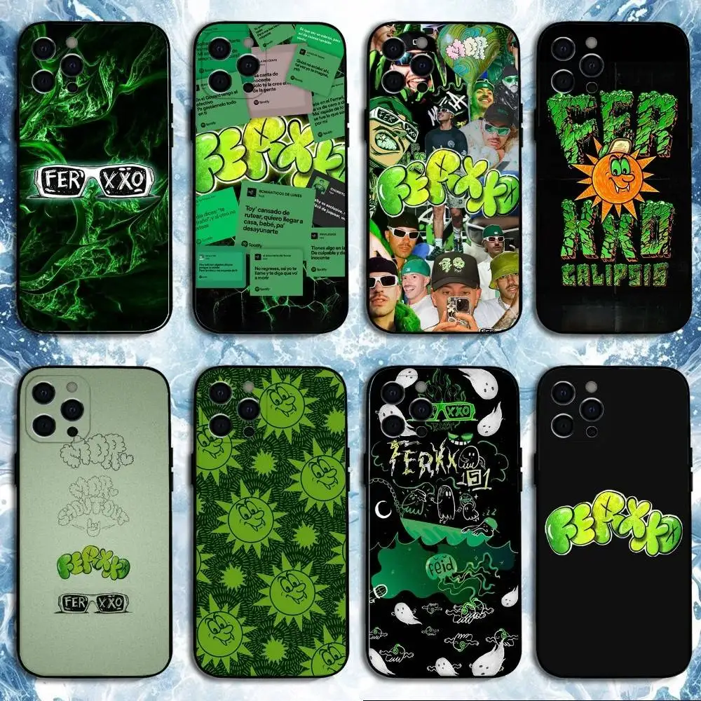 singer Feid Ferxxo SlXDO Phone Case For iPhone 16,15,14,13,12,11 Plus,Pro Max, Soft Silicone Black Cover
singer Feid Ferxxo SlXDO Phone Case For iPhone 16,15,14,13,12,11 Plus,Pro Max, Soft Silicone Black Cover