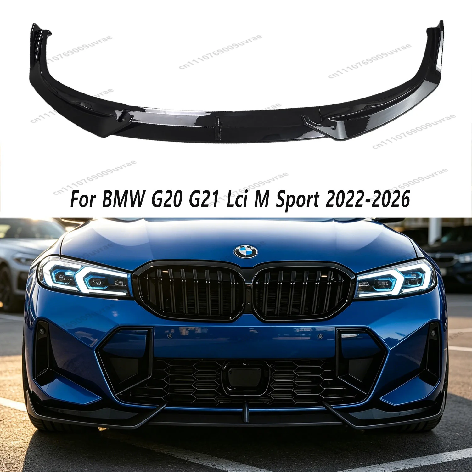 For BMW G20 G21 Lci M Sport Gloss Black Front Bumper Lip Spoiler Diffuser Splitter 3 Series M pack 2022-2026 Bodykits Tuning
For BMW G20 G21 Lci M Sport Gloss Black Front Bumper Lip Spoiler Diffuser Splitter 3 Series M pack 2022-2026 Bodykits Tuning