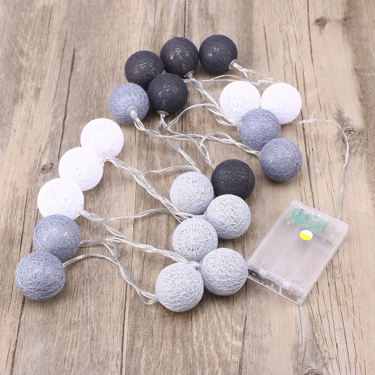 String Light with 20pcs Yarn Ball Shaped Lights 2.2m Christmas Light Strip Powered Party Garden Patio Rope Lights Decora
String Light with 20pcs Yarn Ball Shaped Lights 2.2m Christmas Light Strip Powered Party Garden Patio Rope Lights Decora