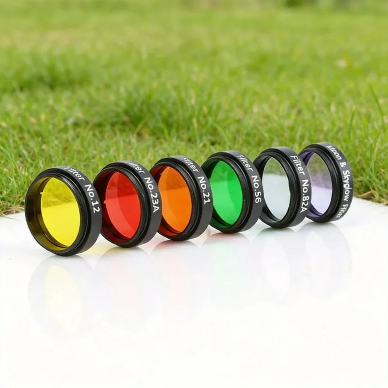 Angeleyes 1.25" Astronomical Telescope Filters Set (6 Pieces) Nebula Filter SkyGlow Optimal for Stargazing And Sky Observing
Angeleyes 1.25" Astronomical Telescope Filters Set (6 Pieces) Nebula Filter SkyGlow Optimal for Stargazing And Sky Observing