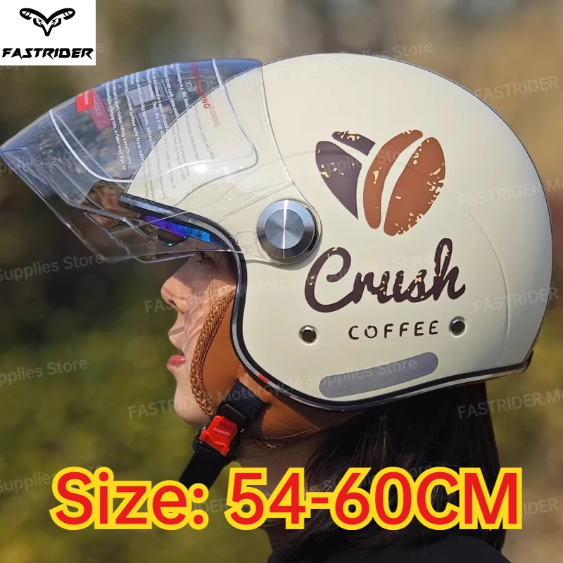 Мотошлем с сертификацией DOT, ретро-дизайн, для мужчин и женщин, защитный шлем для мотоциклов и электроскутеров, всесезонный, 3/4 шлем-полумаска
Мотошлем с сертификацией DOT, ретро-дизайн, для мужчин и женщин, защитный шлем для мотоциклов и электроскутеров, всесезонный, 3/4 шлем-полумаска