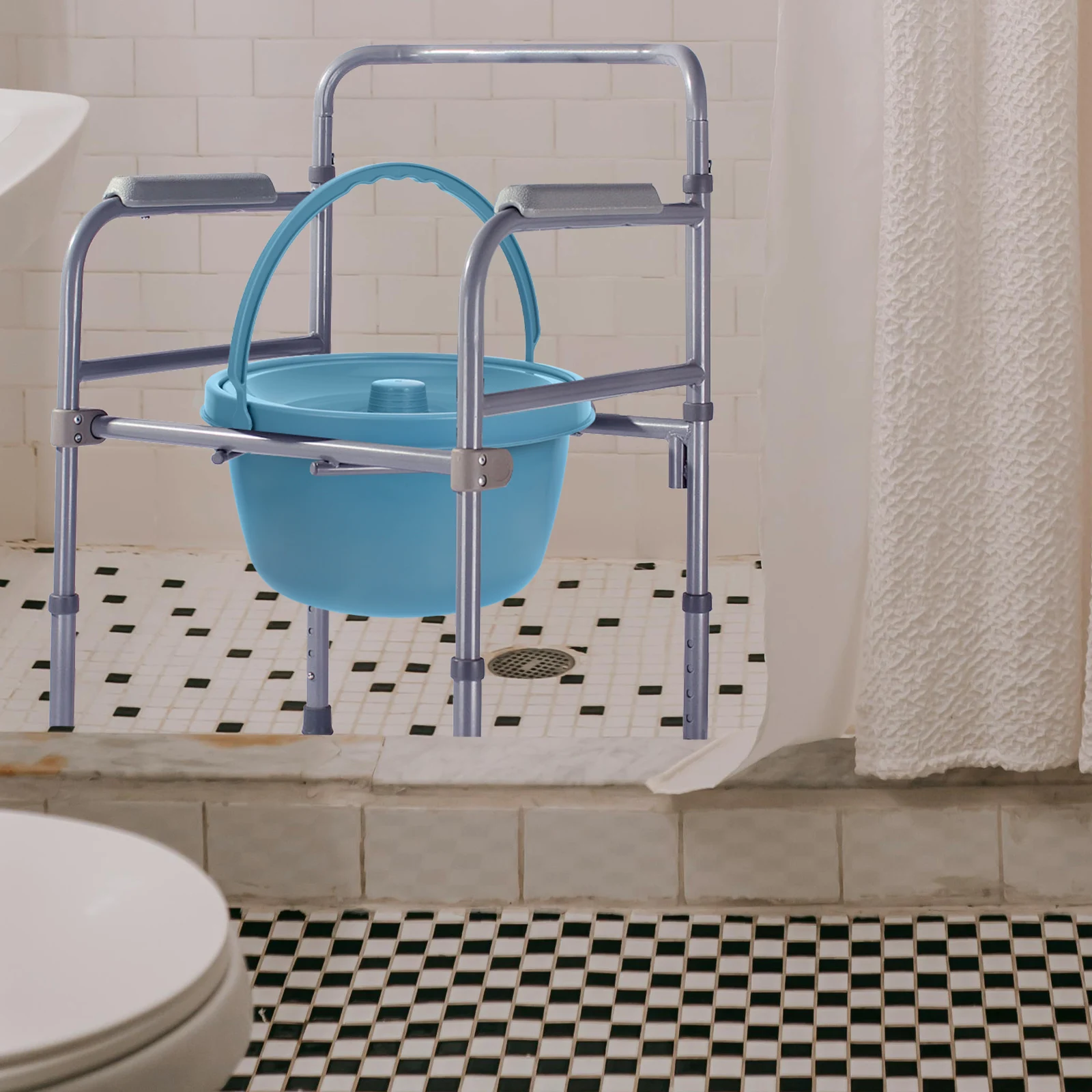 Portable Bedside Toilet for Adults Comfortable Durable Plastic Easy Clean Lightweight Camping Travel Potty Urinal Container
Portable Bedside Toilet for Adults Comfortable Durable Plastic Easy Clean Lightweight Camping Travel Potty Urinal Container