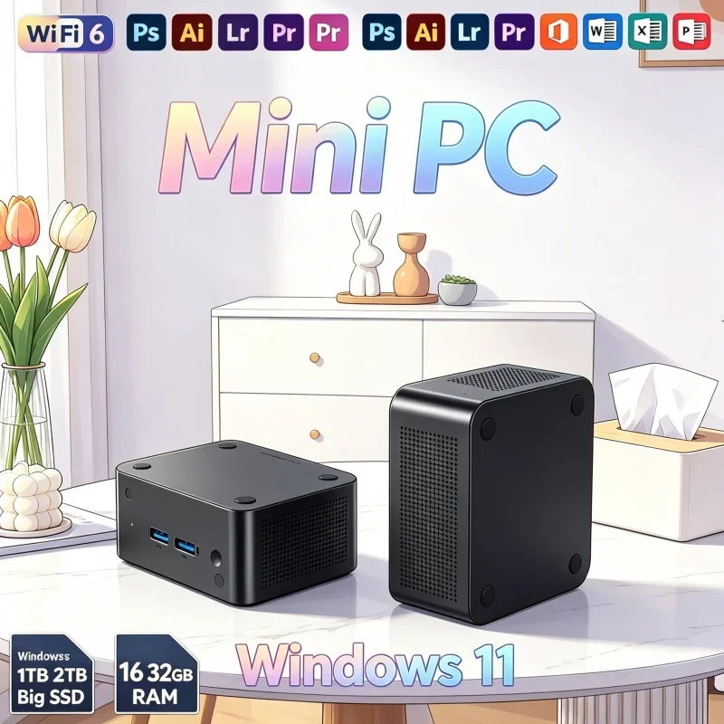 Reliable I3-6006U Mini PC 2026 New Model Slim Light Multi-purpose PC For Family Daily Application
Reliable I3-6006U Mini PC 2026 New Model Slim Light Multi-purpose PC For Family Daily Application