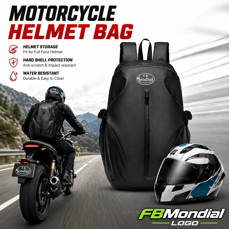 Knight Backpack Motorcycle Helmet Bag Travel Equipment Waterproof Large Capacity For FB Mondial Flat Track HPS 125 300 Hipster
Knight Backpack Motorcycle Helmet Bag Travel Equipment Waterproof Large Capacity For FB Mondial Flat Track HPS 125 300 Hipster