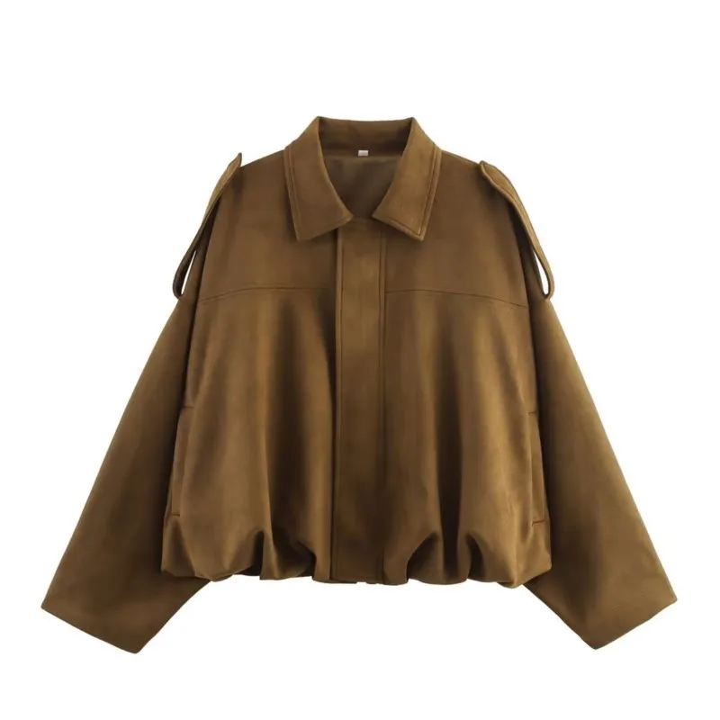 2025 Autumn New Women's Casual Cargo Pocket Fleece-Textured Bomber Jacket Stylish Warm Outerwear with Soft Fabric Daily Wear
2025 Autumn New Women's Casual Cargo Pocket Fleece-Textured Bomber Jacket Stylish Warm Outerwear with Soft Fabric Daily Wear