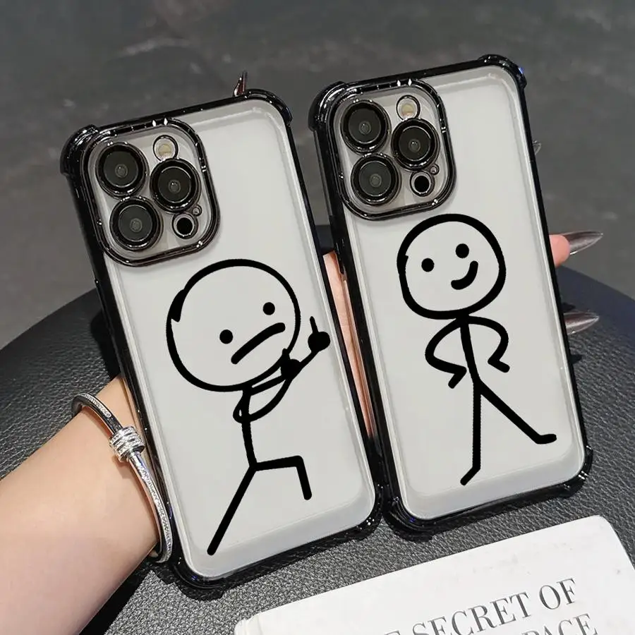 Soft Cover Phone Case for Apple iPhone 16 15 14 Plus 11Pro 13 12 11 Pro Max 16e 11ProMax 17 Air Cute Art Stick Figures
Soft Cover Phone Case for Apple iPhone 16 15 14 Plus 11Pro 13 12 11 Pro Max 16e 11ProMax 17 Air Cute Art Stick Figures