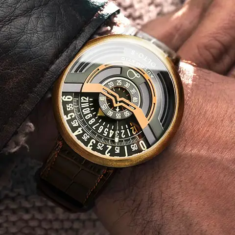 OLTO-8 Orologio automatico da uomo in edizione limitata Orologi da polso meccanici Orologio sportivo di lusso 46mm Orologi luminosi in acciaio inossidabile 2023