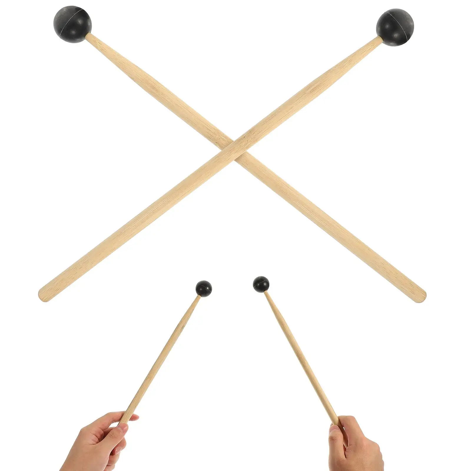 2Pcs Drumstick Mallet Percussion Tool Musical Instrument Musical Instrument Stage Practice Reusable Safe
2Pcs Drumstick Mallet Percussion Tool Musical Instrument Musical Instrument Stage Practice Reusable Safe