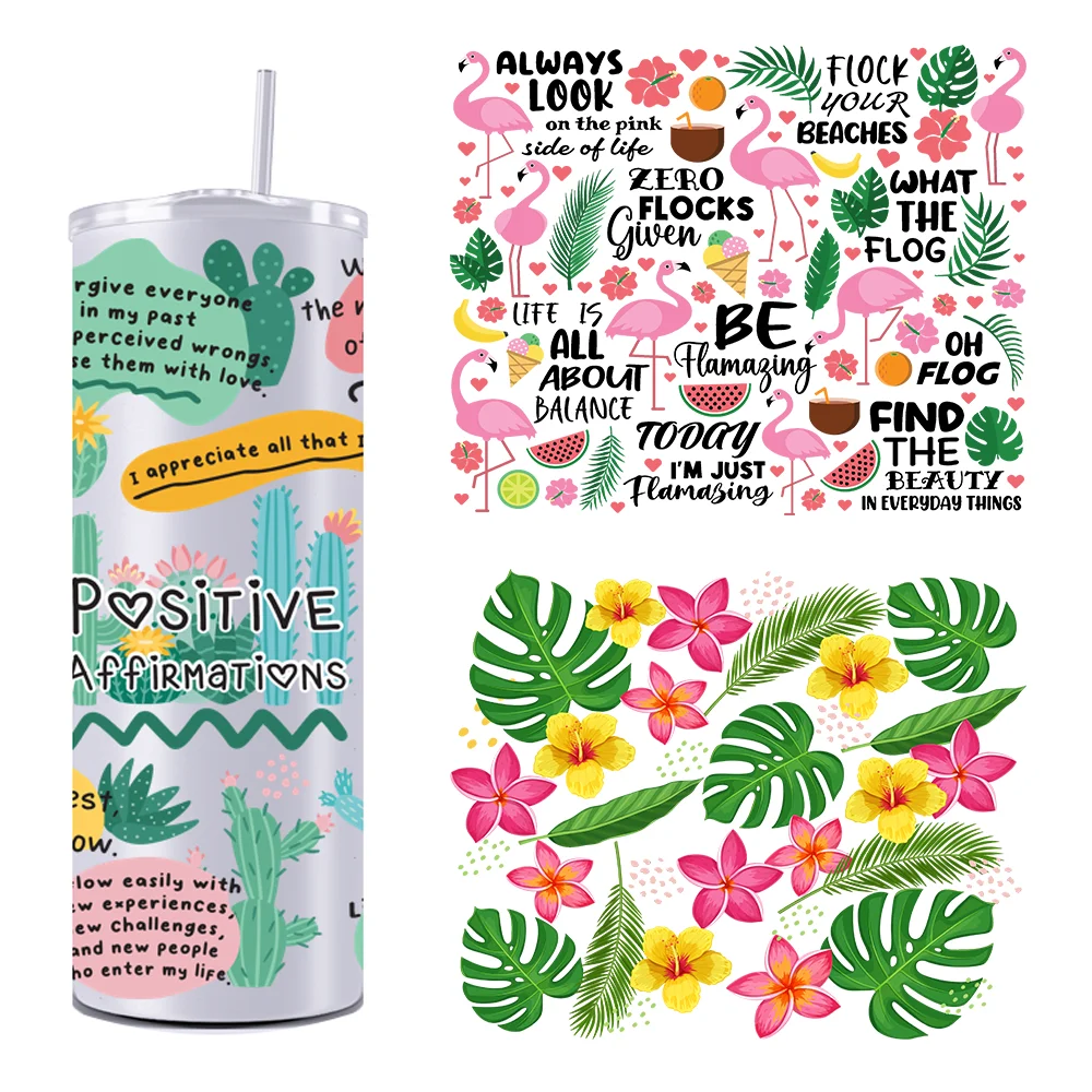 Inspiration Positive Affirmations 20OZ UV DTF Tumbler Straight Wrap Transfers Stickers Custom Labels DIY Durable Waterproof Logo
Inspiration Positive Affirmations 20OZ UV DTF Tumbler Straight Wrap Transfers Stickers Custom Labels DIY Durable Waterproof Logo