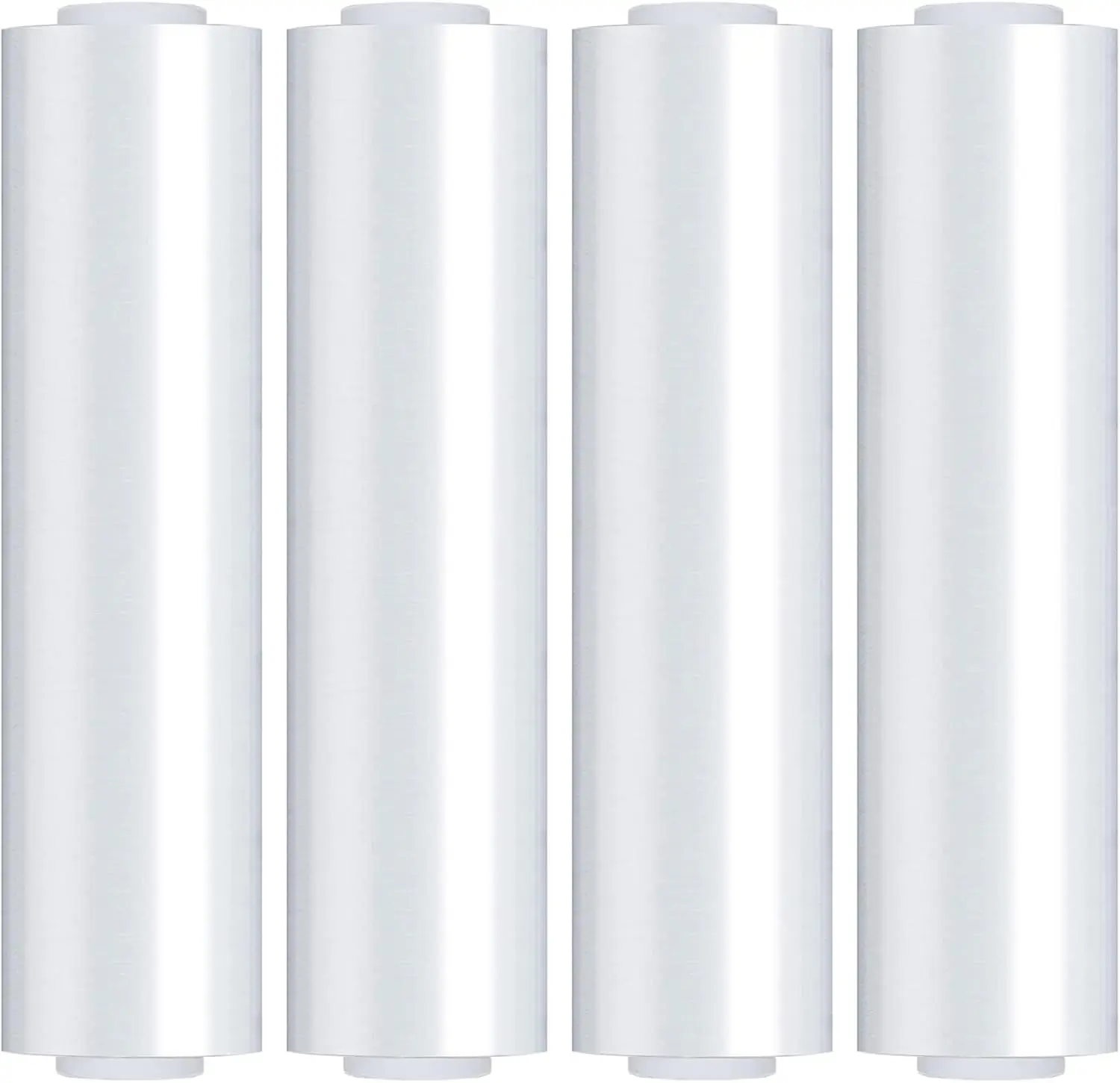 Heavy Duty 18" Stretch Wrap Roll, 1500ft Clear 80 Gauge Industrial Strength Shrink Film for Moving, Pallet, Furniture (4 Rolls)
Heavy Duty 18" Stretch Wrap Roll, 1500ft Clear 80 Gauge Industrial Strength Shrink Film for Moving, Pallet, Furniture (4 Rolls)