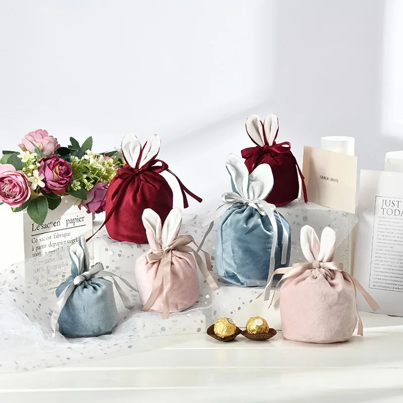 10Pcs Easter Rabbit Bags Cute Velvet Bunny Ears Gift Packing Bags Chocolate Candy Bags Wedding Party Easter Decoration
10Pcs Easter Rabbit Bags Cute Velvet Bunny Ears Gift Packing Bags Chocolate Candy Bags Wedding Party Easter Decoration