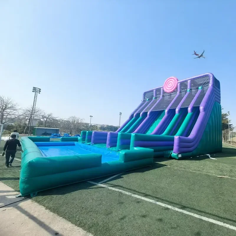Commercial Giant Party Water Slide Inflatable Cheap Adult Inflatable Water Slide with Swimming Pool Inflatable Slide
Commercial Giant Party Water Slide Inflatable Cheap Adult Inflatable Water Slide with Swimming Pool Inflatable Slide
