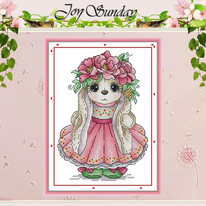Long-eared Bunny Patterns Counted Cross Stitch Set DIY 11CT 14CT 16CT HD Stamped DMC Cross-stitch Kit Embroidery Needlework
Long-eared Bunny Patterns Counted Cross Stitch Set DIY 11CT 14CT 16CT HD Stamped DMC Cross-stitch Kit Embroidery Needlework