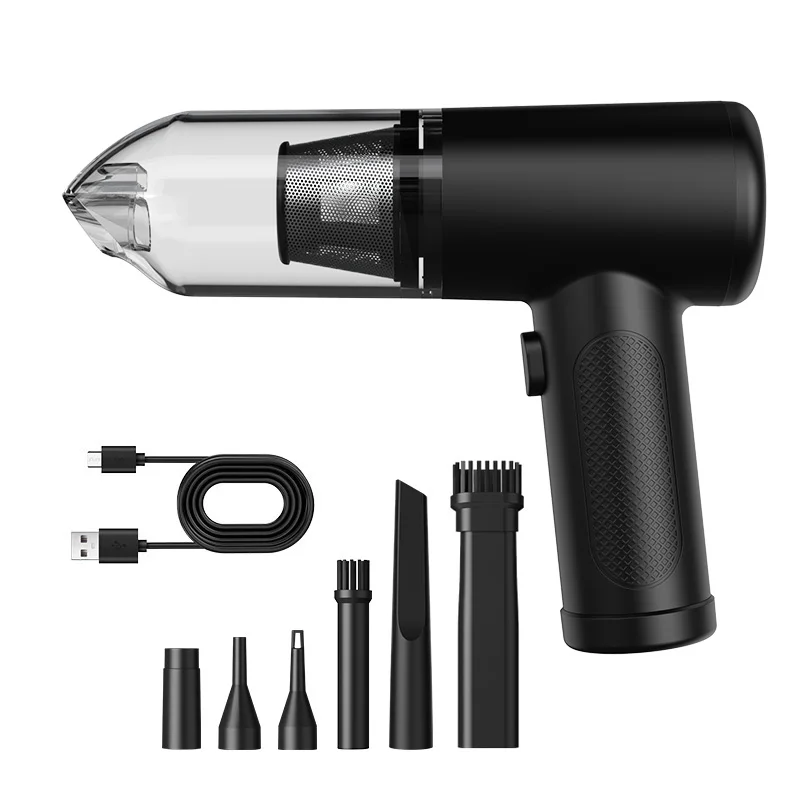 5000pa Portable Handheld Vacuum Cleaner 80W Mini Vacuum Cleaner with High Capacity 2000mAh * 2 Wireless Vacuum Cleaner
5000pa Portable Handheld Vacuum Cleaner 80W Mini Vacuum Cleaner with High Capacity 2000mAh * 2 Wireless Vacuum Cleaner