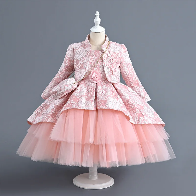 children's set dress Bubble flower three-dimensional elegant girl Flower Girl Banquet elegant small host Banquet evening dress
children's set dress Bubble flower three-dimensional elegant girl Flower Girl Banquet elegant small host Banquet evening dress