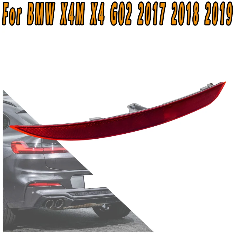 Для BMW G02 X4M X4 20dX 20iX 25dX 30dX 30iX 2017 2018 2019 автомобильный задний бампер, отражатель, сигнальный светильник, аксессуары 63148497424
Для BMW G02 X4M X4 20dX 20iX 25dX 30dX 30iX 2017 2018 2019 автомобильный задний бампер, отражатель, сигнальный светильник, аксессуары 63148497424