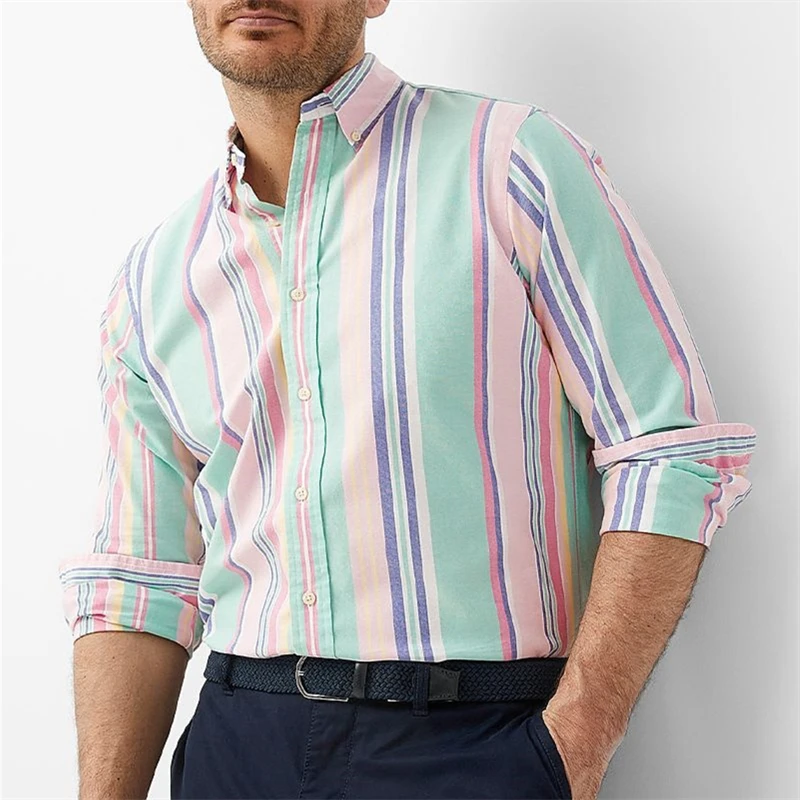 Men's Shirt Plaid Stripe Geometric Stand Collar Outdoor Street Print Long Sleeve Clothing Fashion Streetwear Designer Casual
Men's Shirt Plaid Stripe Geometric Stand Collar Outdoor Street Print Long Sleeve Clothing Fashion Streetwear Designer Casual