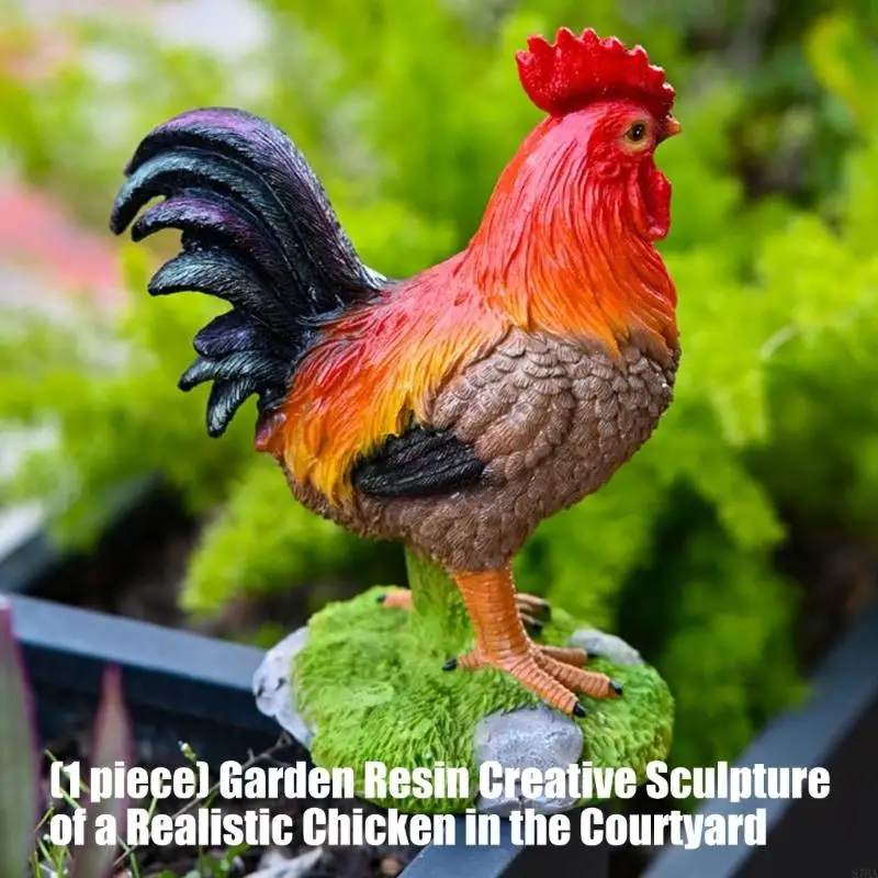 Resin Rooster Garden Statue,Rooster Decors Outdoor Sculptures Chicken Yards Art Lawn Decors for Outside,Patios Ornament 87HA
Resin Rooster Garden Statue,Rooster Decors Outdoor Sculptures Chicken Yards Art Lawn Decors for Outside,Patios Ornament 87HA