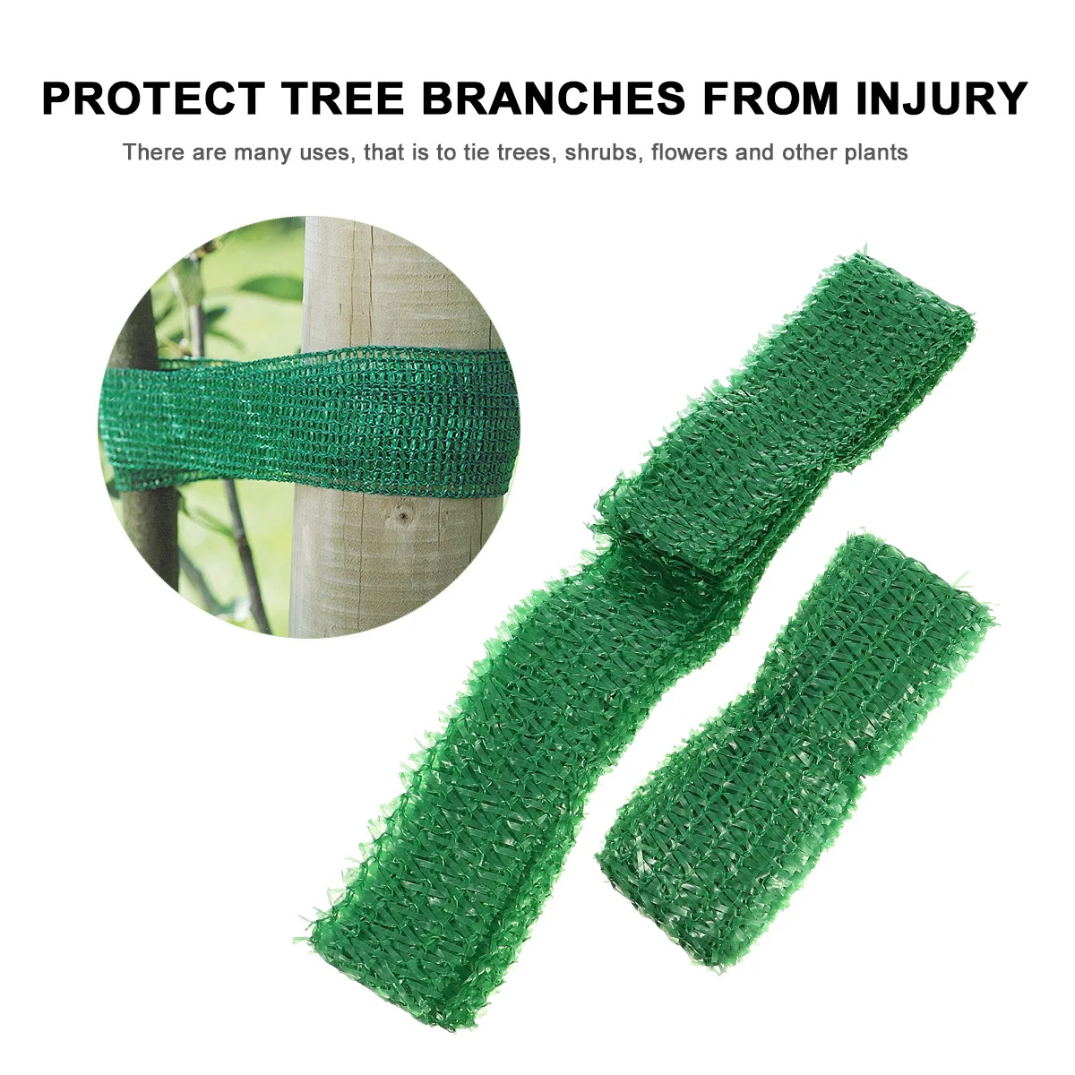 5pcs Garden Tie For Staking 3 Meter Tree Tie Strap Wide Green Plant Support Durable Use For Shrubs Flowers Trees 
5pcs Garden Tie For Staking 3 Meter Tree Tie Strap Wide Green Plant Support Durable Use For Shrubs Flowers Trees
