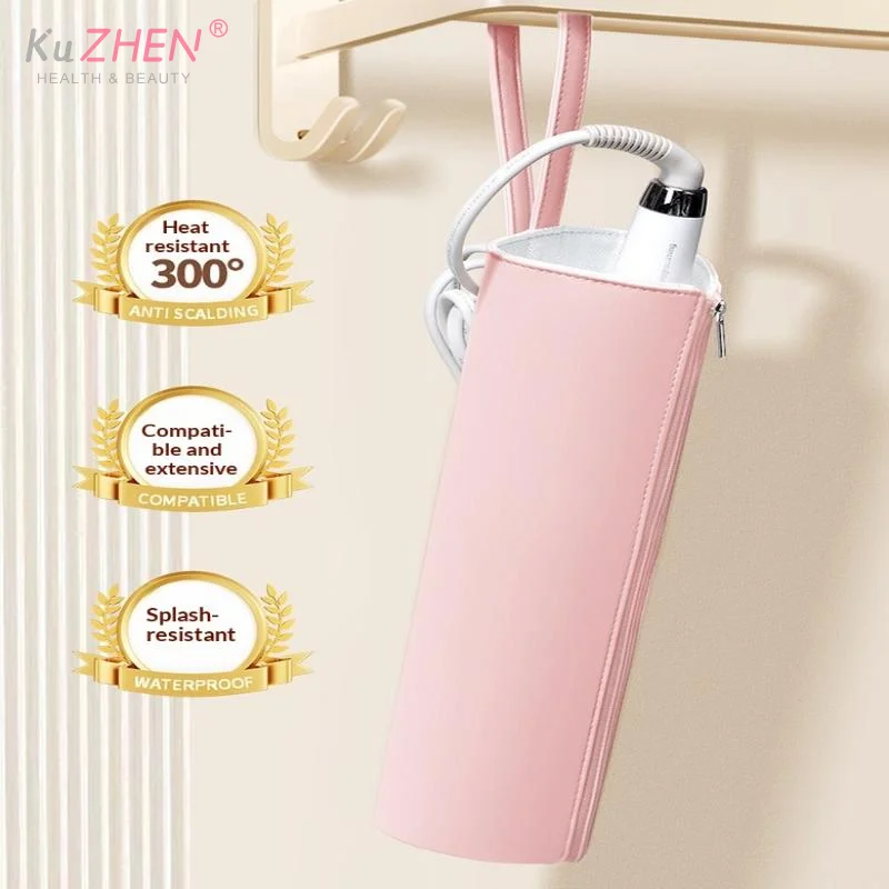 Heat-Proof Aluminum Coating Hair Styling Tool Bag - Wall-Hangable Storage Pouch For Curler, Hair Straightener & Blow Dryer, Mult
Heat-Proof Aluminum Coating Hair Styling Tool Bag - Wall-Hangable Storage Pouch For Curler, Hair Straightener & Blow Dryer, Mult