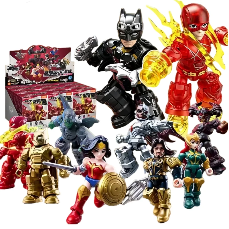 Blokees DC Batman Building Block Blind Box Superhero Flash Superman Action Anime Figure Assemble Model Toy Collections Fans Gift
Blokees DC Batman Building Block Blind Box Superhero Flash Superman Action Anime Figure Assemble Model Toy Collections Fans Gift