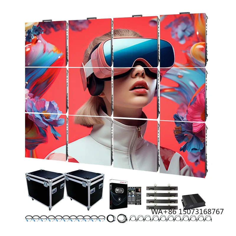P2.6 P2.9 P3.91 P4.81 Indoor Outdoor Giant Stage Background Led Video Wall 500x500mm Seamless Splicing Rental Display Screen
P2.6 P2.9 P3.91 P4.81 Indoor Outdoor Giant Stage Background Led Video Wall 500x500mm Seamless Splicing Rental Display Screen