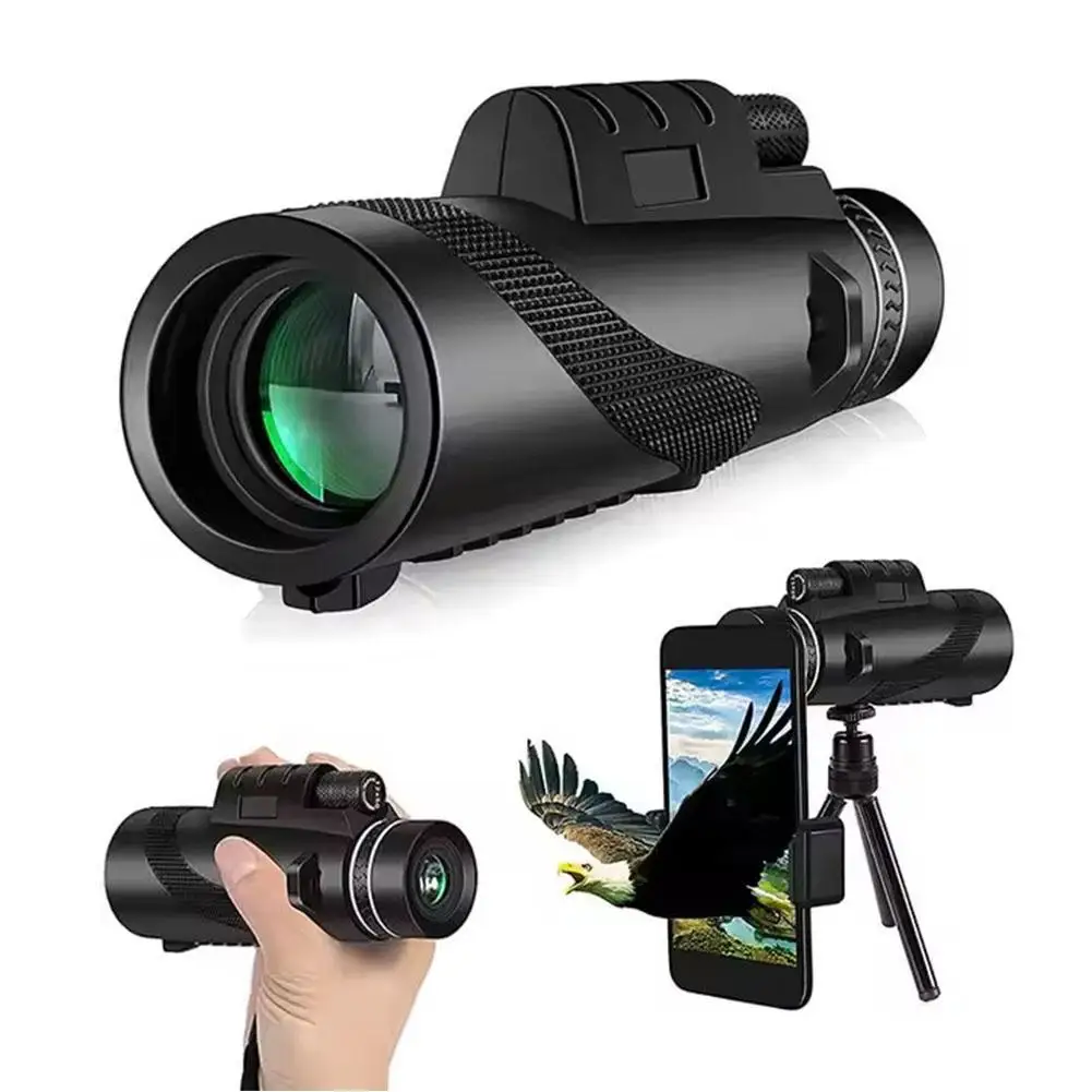 80x100 Portable Monocular Telescope Long Range Zoom Mini Powerful Telescope For HD Birdwatching/Hunting/Outdoor Adventures
80x100 Portable Monocular Telescope Long Range Zoom Mini Powerful Telescope For HD Birdwatching/Hunting/Outdoor Adventures