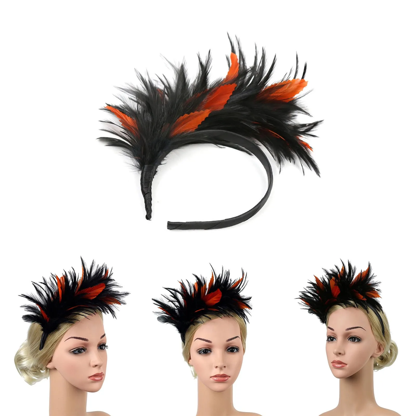 Sectioning Clips Vintage Colorful Headpiece Flapper Feather Fancy Headband Vintage Colorful Headpiece Elastiques Cheveux Fille
Sectioning Clips Vintage Colorful Headpiece Flapper Feather Fancy Headband Vintage Colorful Headpiece Elastiques Cheveux Fille