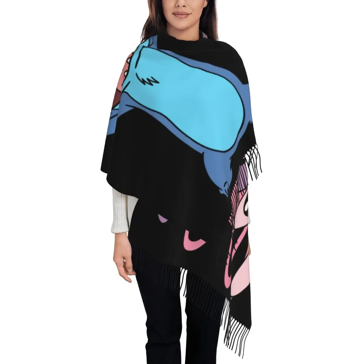 Custom Stitch Anime Tassel Scarf Women Soft Shawl Wrap Lady Winter Fall Scarves
Custom Stitch Anime Tassel Scarf Women Soft Shawl Wrap Lady Winter Fall Scarves