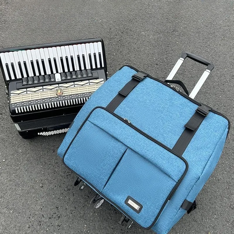 60/96/120 Thicken Accordion Bag Waterproof Durable Shoulders Portable Movable Bass Accordion Bag Musical Instrument Accessories
60/96/120 Thicken Accordion Bag Waterproof Durable Shoulders Portable Movable Bass Accordion Bag Musical Instrument Accessories
