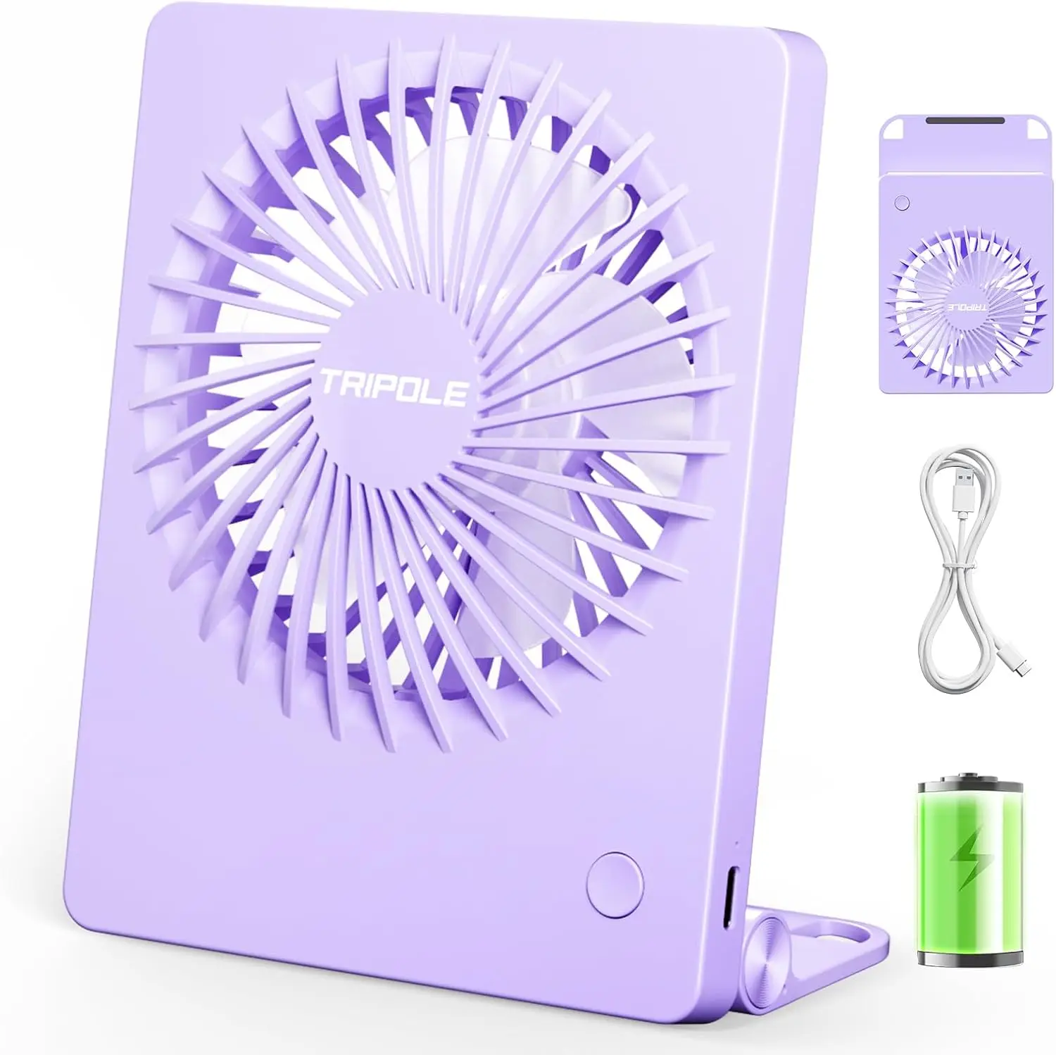 Mini Portable Desk Fan Rechargeable Ultra Quiet 4.5 Inch Personal Travel Fan with 180° Tilt Folding and 3 Speeds for Office
Mini Portable Desk Fan Rechargeable Ultra Quiet 4.5 Inch Personal Travel Fan with 180° Tilt Folding and 3 Speeds for Office
