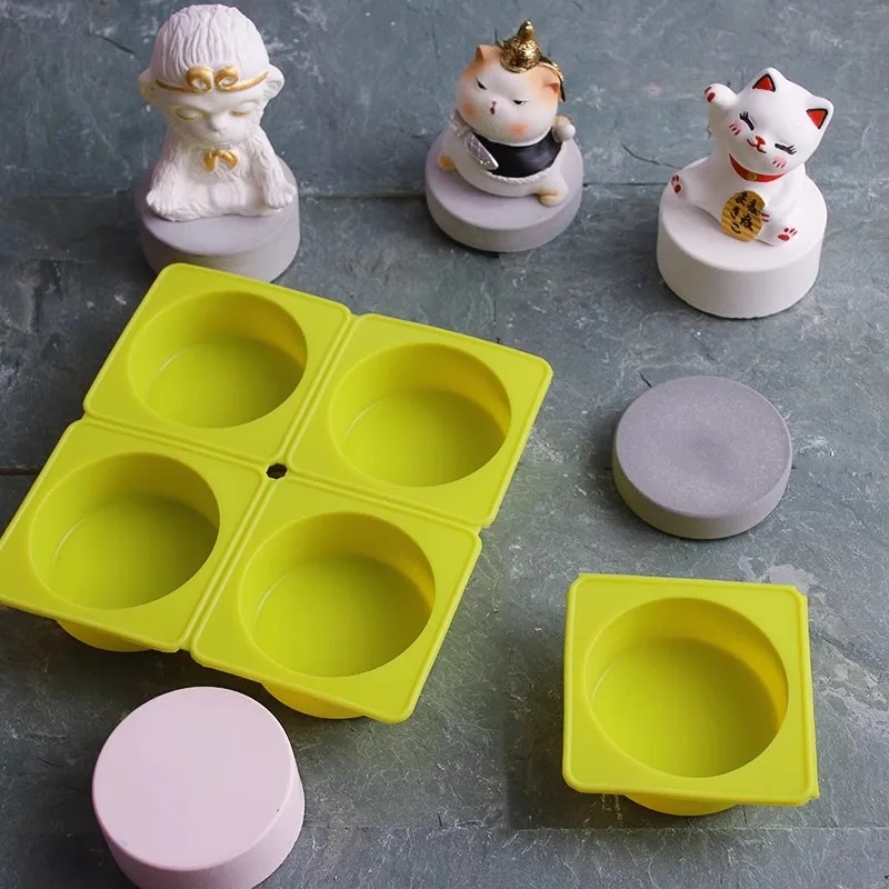 DIY Manual Soap Mold, Round Base, Aromatherapy, Aromatherapy, Silicone Mold, Decorwith fair-faced Concrete, Four-Piece
DIY Manual Soap Mold, Round Base, Aromatherapy, Aromatherapy, Silicone Mold, Decorwith fair-faced Concrete, Four-Piece