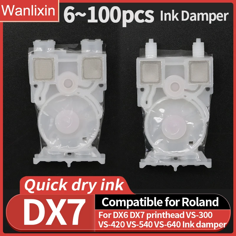 6 шт. ~ 100 шт., совместимый с Epson DX7 DX6, демпфер чернил с печатающей головкой Roland, подходит для VS-300 VS-420 VS-540 VS-640, чернильные сброса, высокое качество
6 шт. ~ 100 шт., совместимый с Epson DX7 DX6, демпфер чернил с печатающей головкой Roland, подходит для VS-300 VS-420 VS-540 VS-640, чернильные сброса, высокое качество