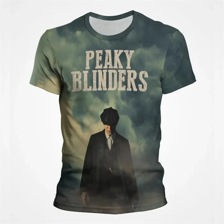 Peaky Blinders Tommy Shelby 3D Print Tshirt Male Fashion Men Women Short sleeve T-Shirt Summer O-neck Tee Y2k Top Men's Clothing
Peaky Blinders Tommy Shelby 3D Print Tshirt Male Fashion Men Women Short sleeve T-Shirt Summer O-neck Tee Y2k Top Men's Clothing