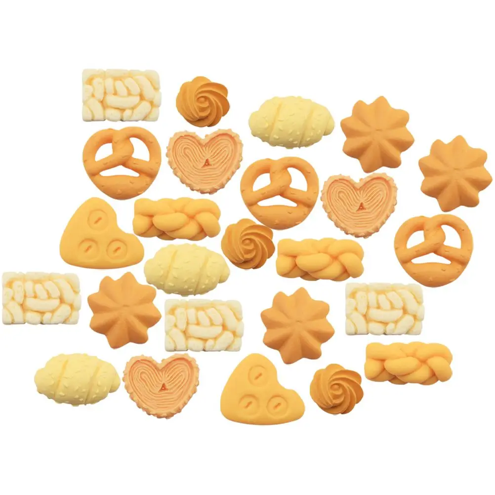 40 Pcs Cookie Model Prop Charm Phone Case Decor Resin Charms Toy Shape Miniature Bread House Dessert DIY Embellishments
40 Pcs Cookie Model Prop Charm Phone Case Decor Resin Charms Toy Shape Miniature Bread House Dessert DIY Embellishments